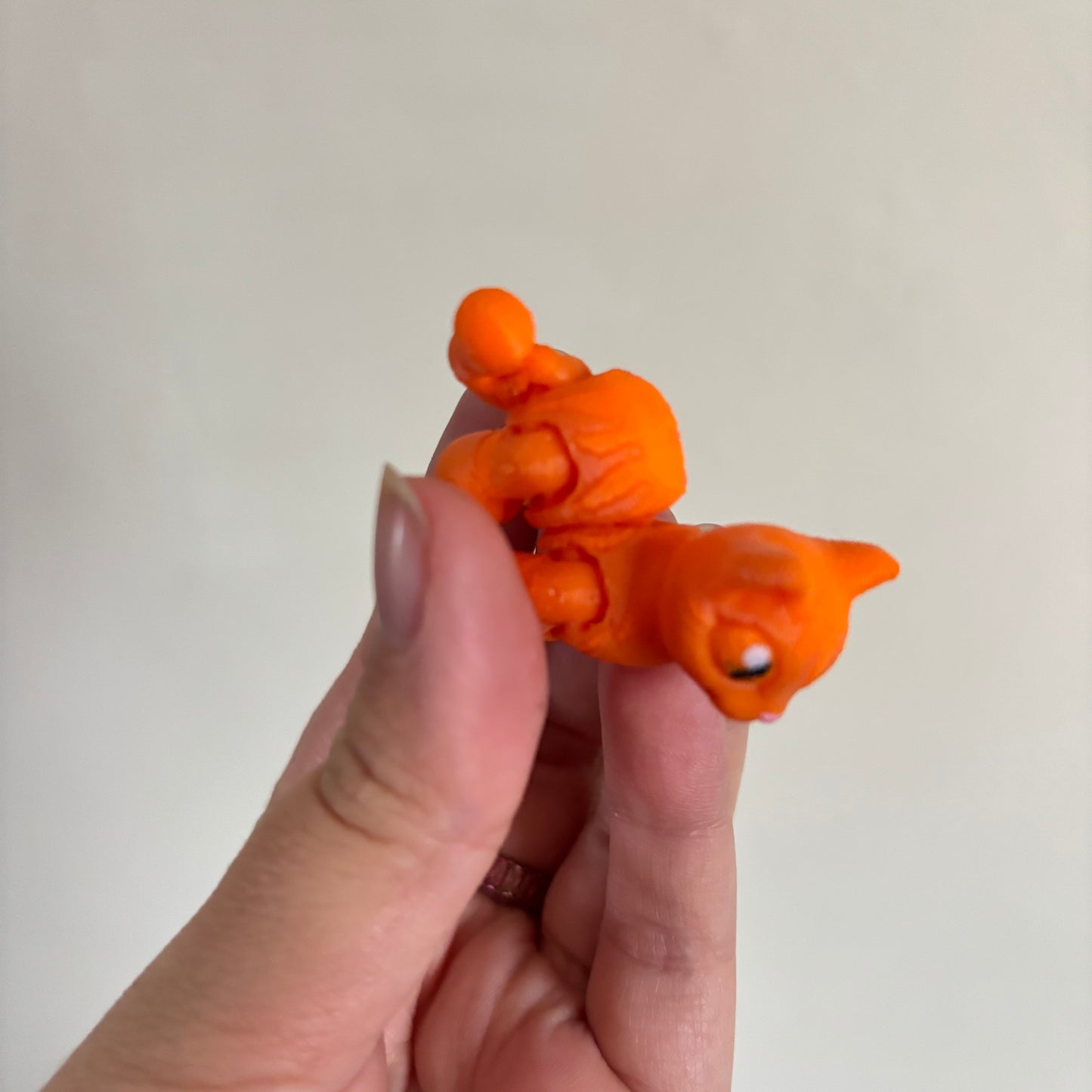 Wiggle Cat Fidget - Orange/Ginger