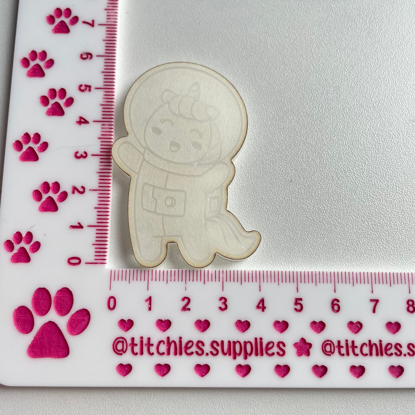 Unicorn Astronaut Mould, 5mm Thick