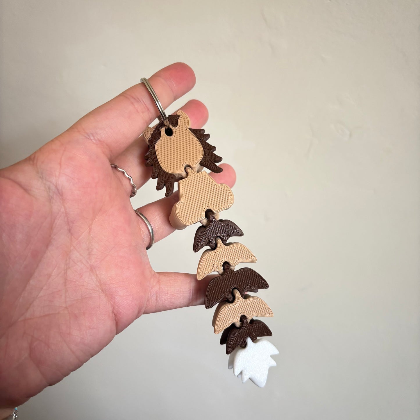 Horse Fluffy Tails Keyring