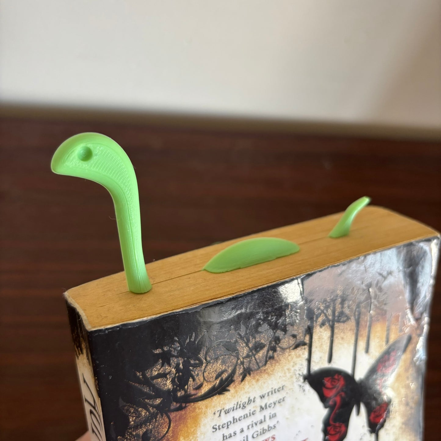Nessie Swimming Bookmark