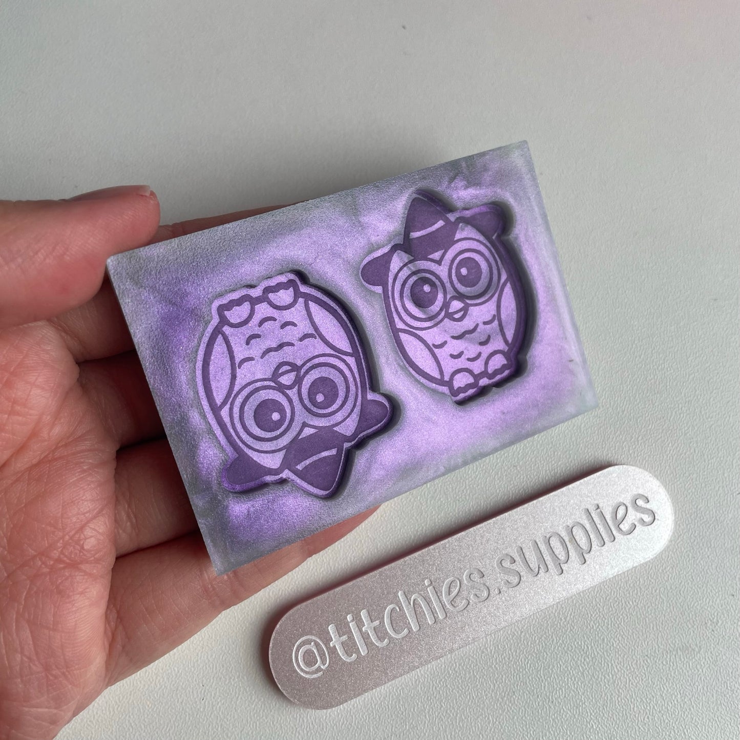 Witch Owl Earring Mould