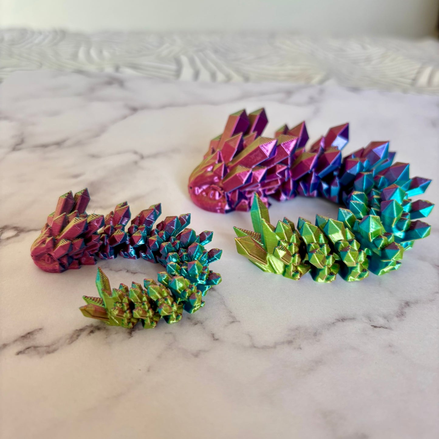 Fidget Crystal Snake