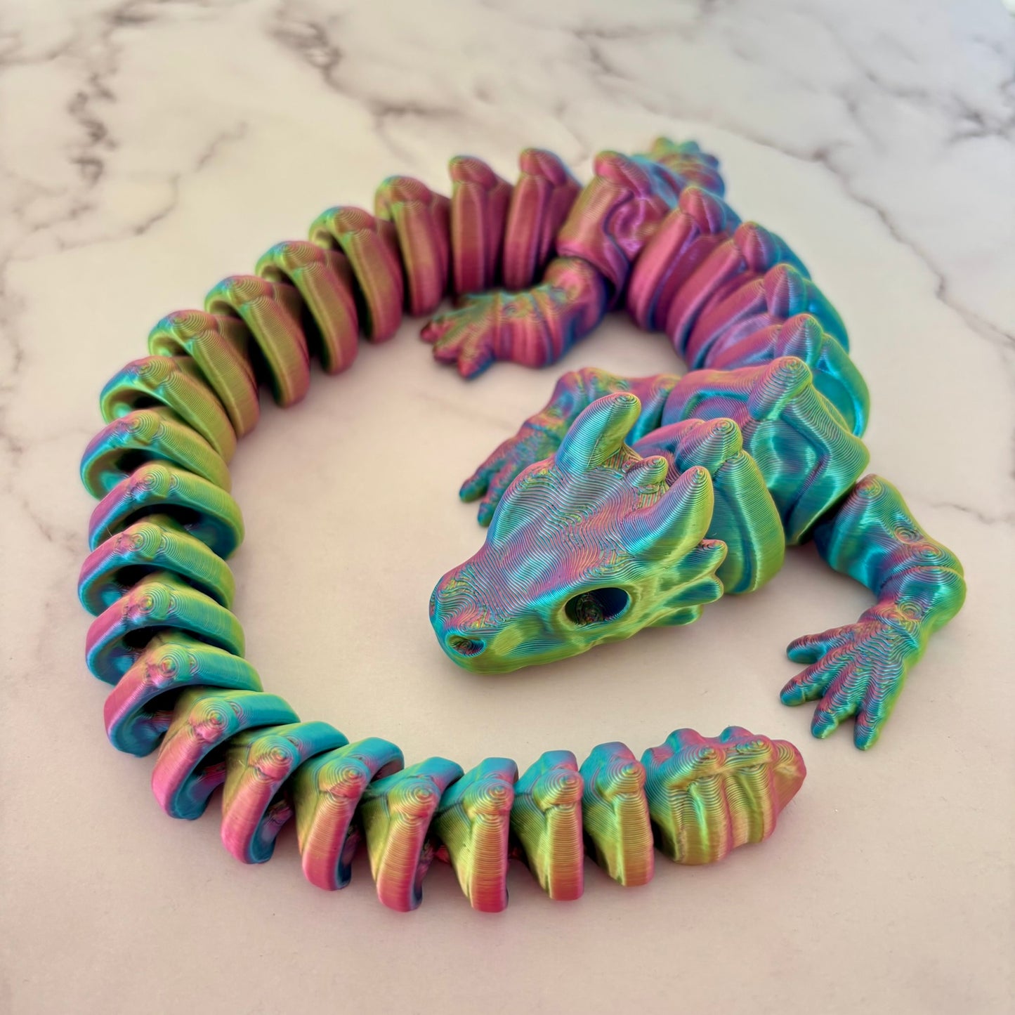 Fidget Skeleton Dragon - Mixed Colours