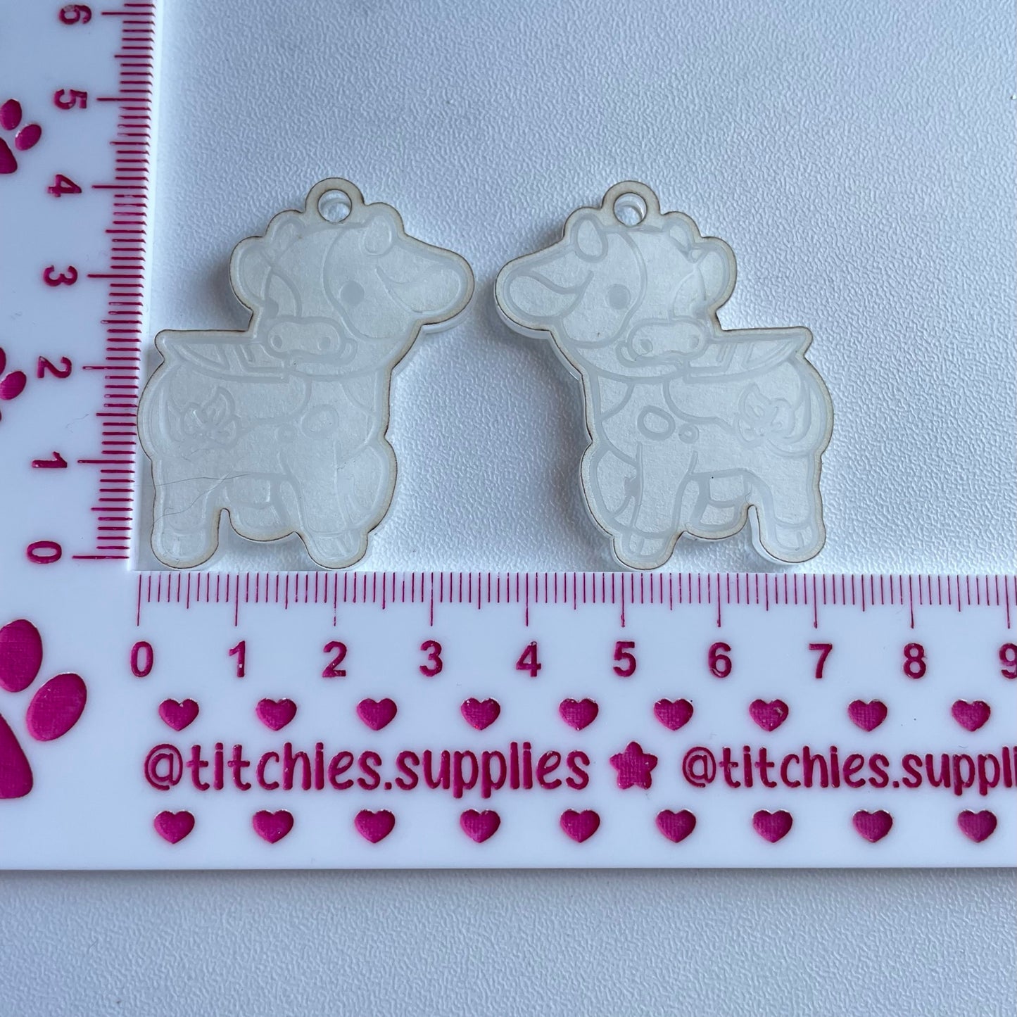 Stabby Cows Earring Mould