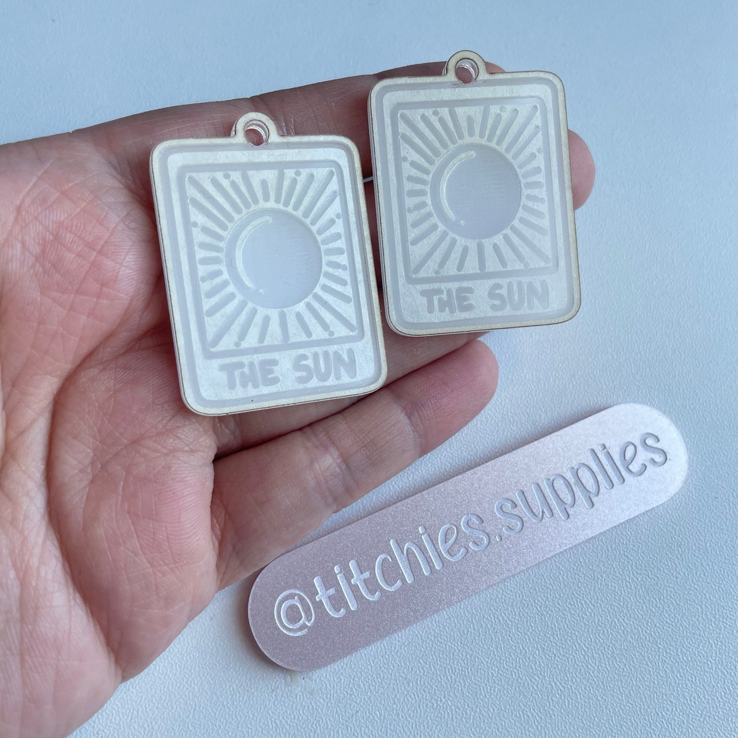 Tarot Earring Mould - The Sun