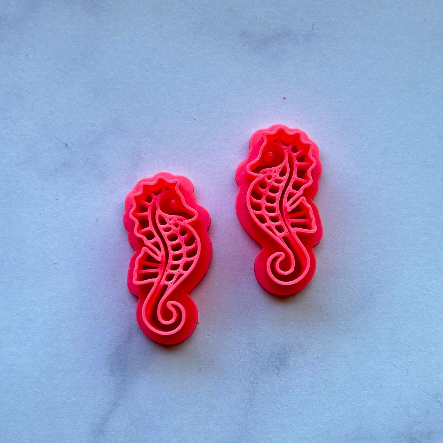 Clay Cutter - Seahorse Pair
