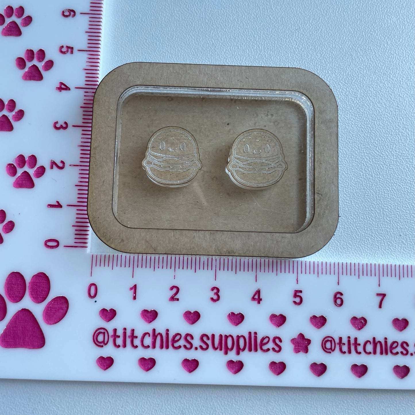 Mini Mould - Cute Burgers