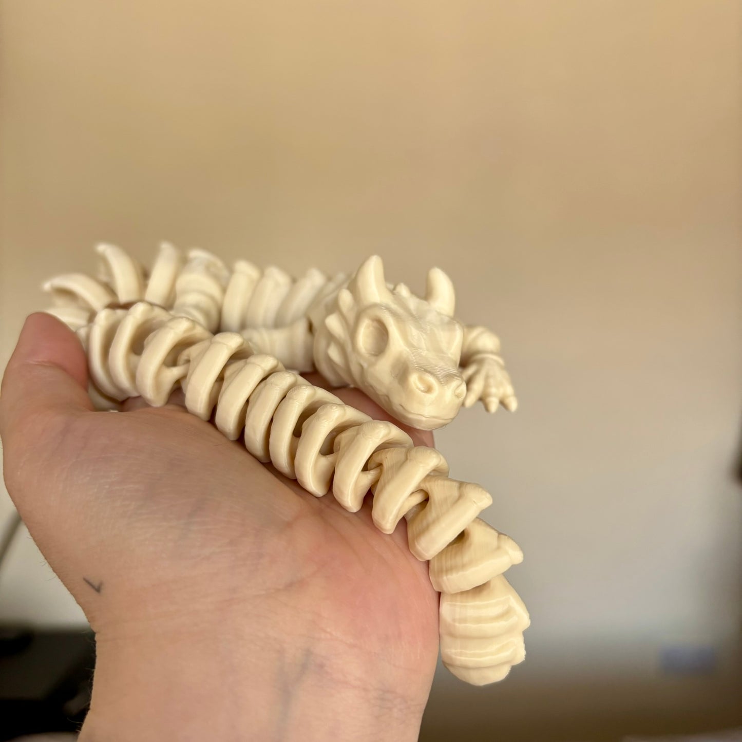 Fidget Skeleton Dragon - Bone
