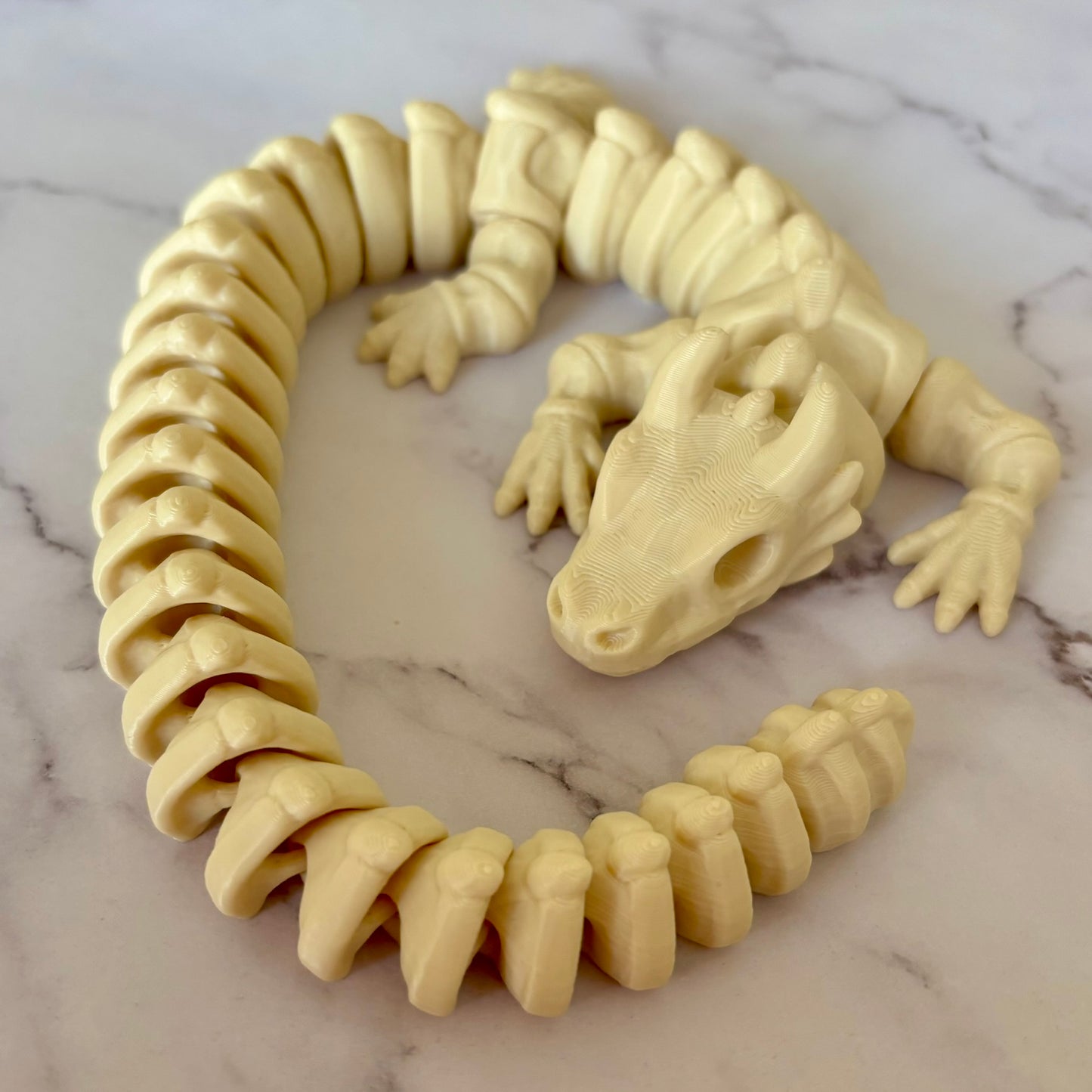 Fidget Skeleton Dragon - Bone