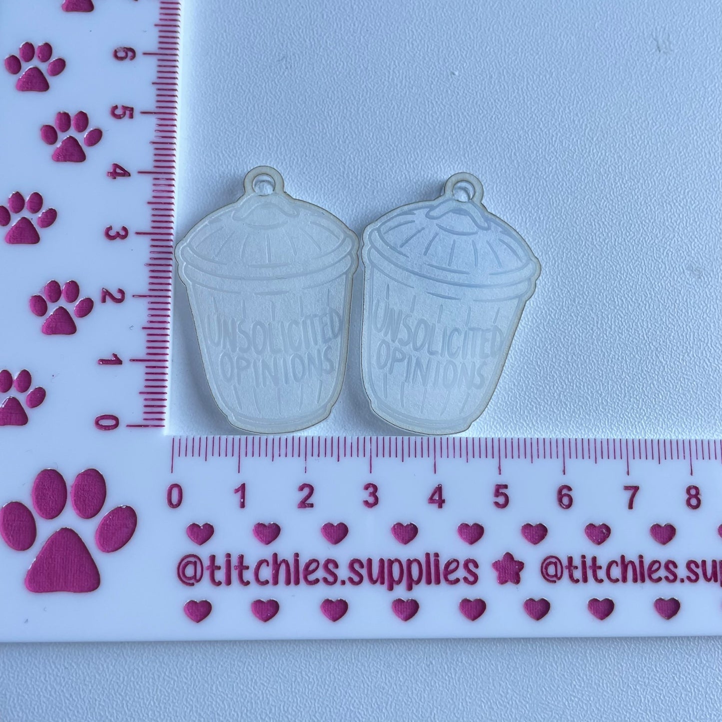 Unsolicited Opinions Bin Earring Mould