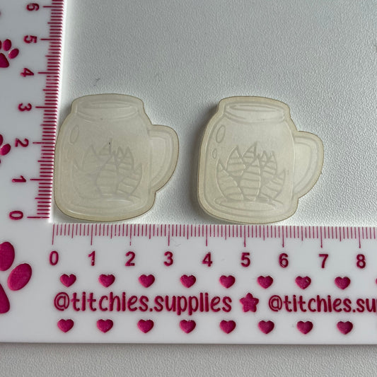 Succulent Jar Earring Mould