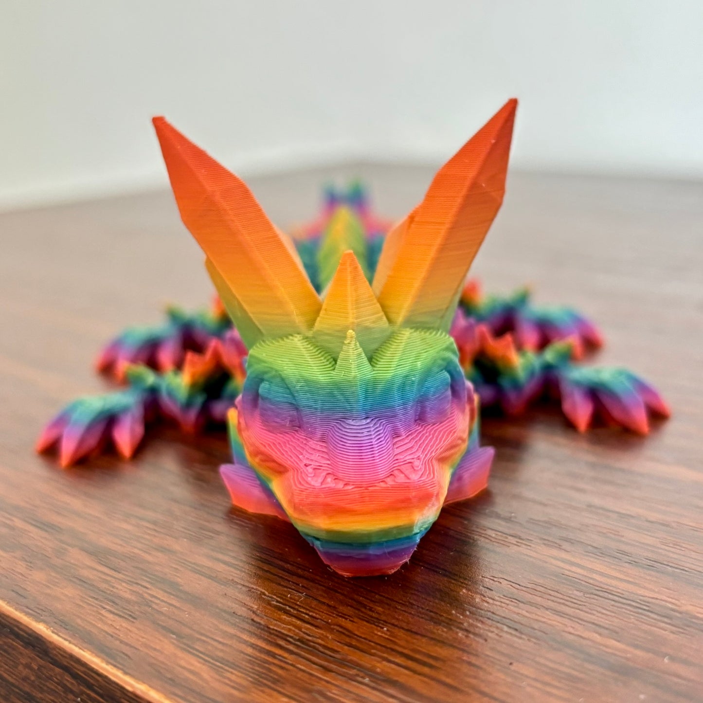 Fidget Crystal Dragon - Rainbow