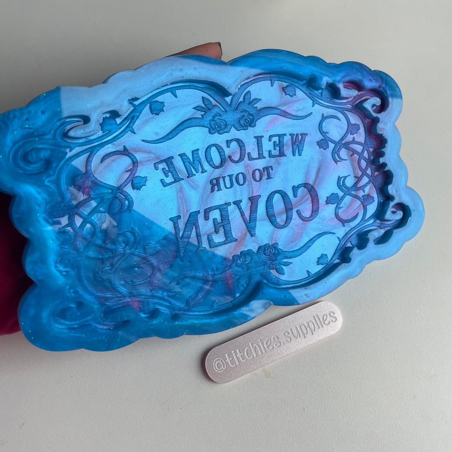 Welcome to our Coven Wall Hanging Plaque Mould, 6mm Thick