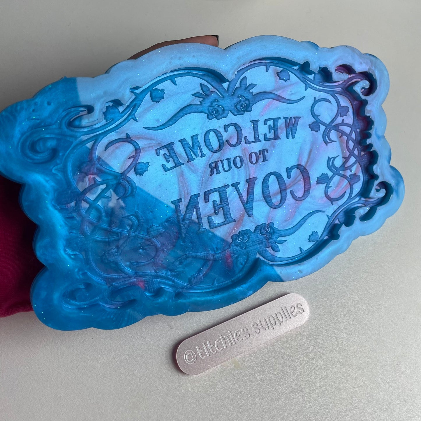 Welcome to our Coven Wall Hanging Plaque Mould, 6mm Thick