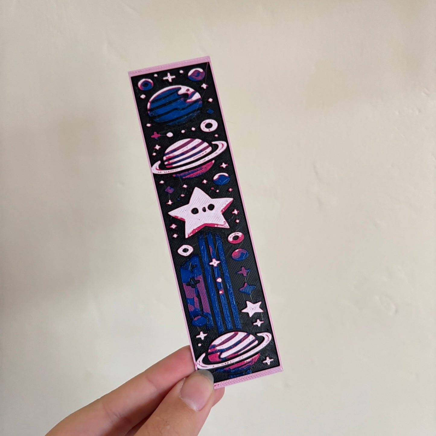 Colourful Space Bookmark