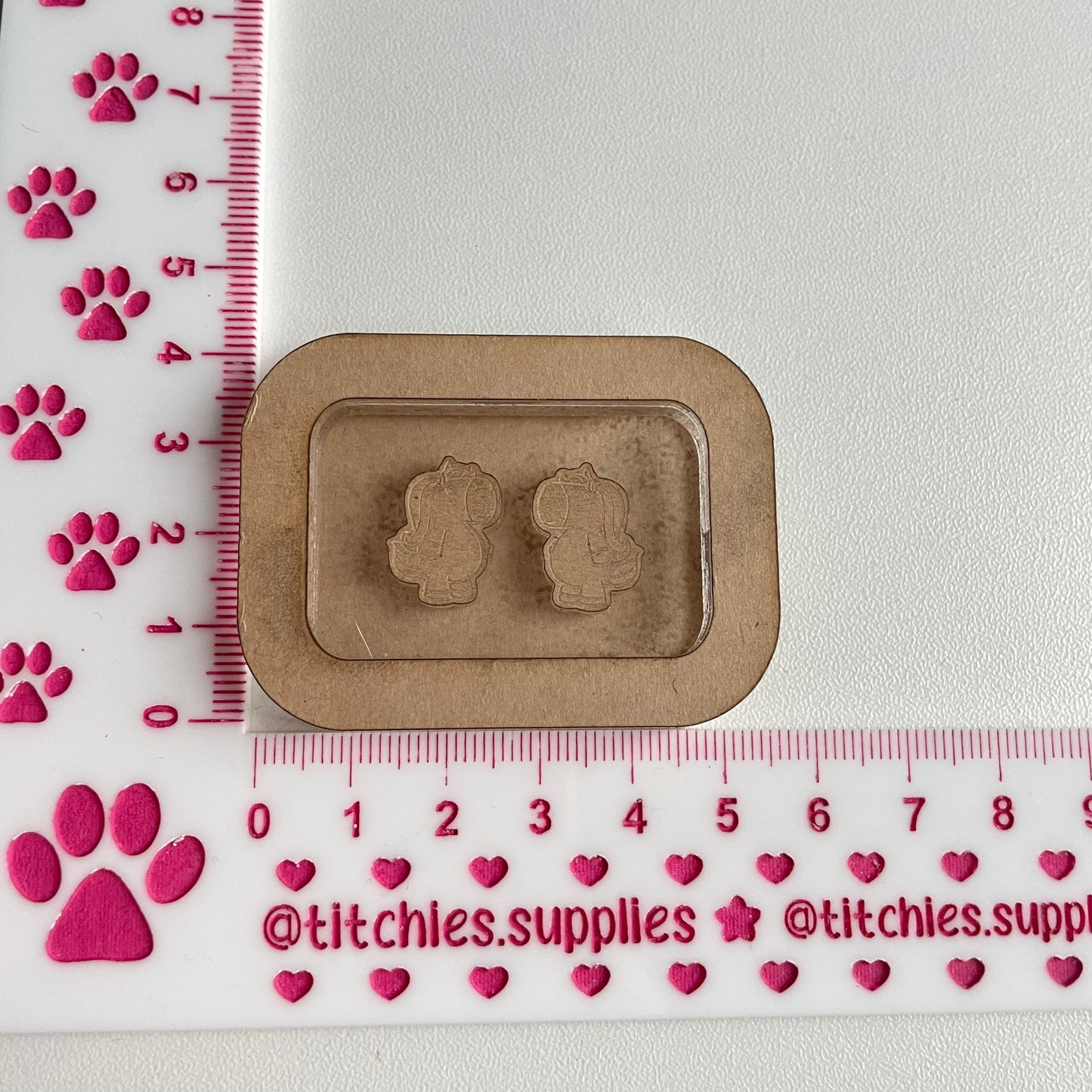 Chubby Unicorn Stud Mould