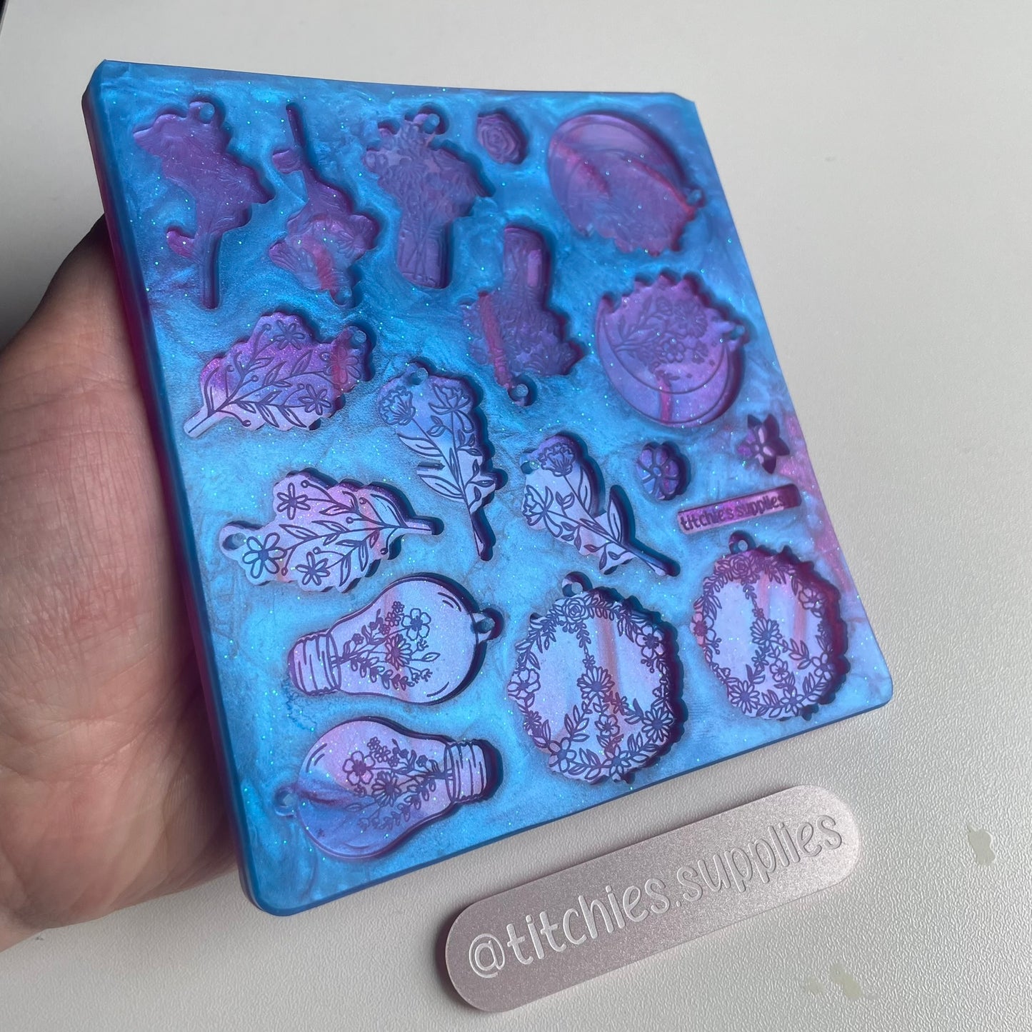 Wildflower Earring Palette Mould