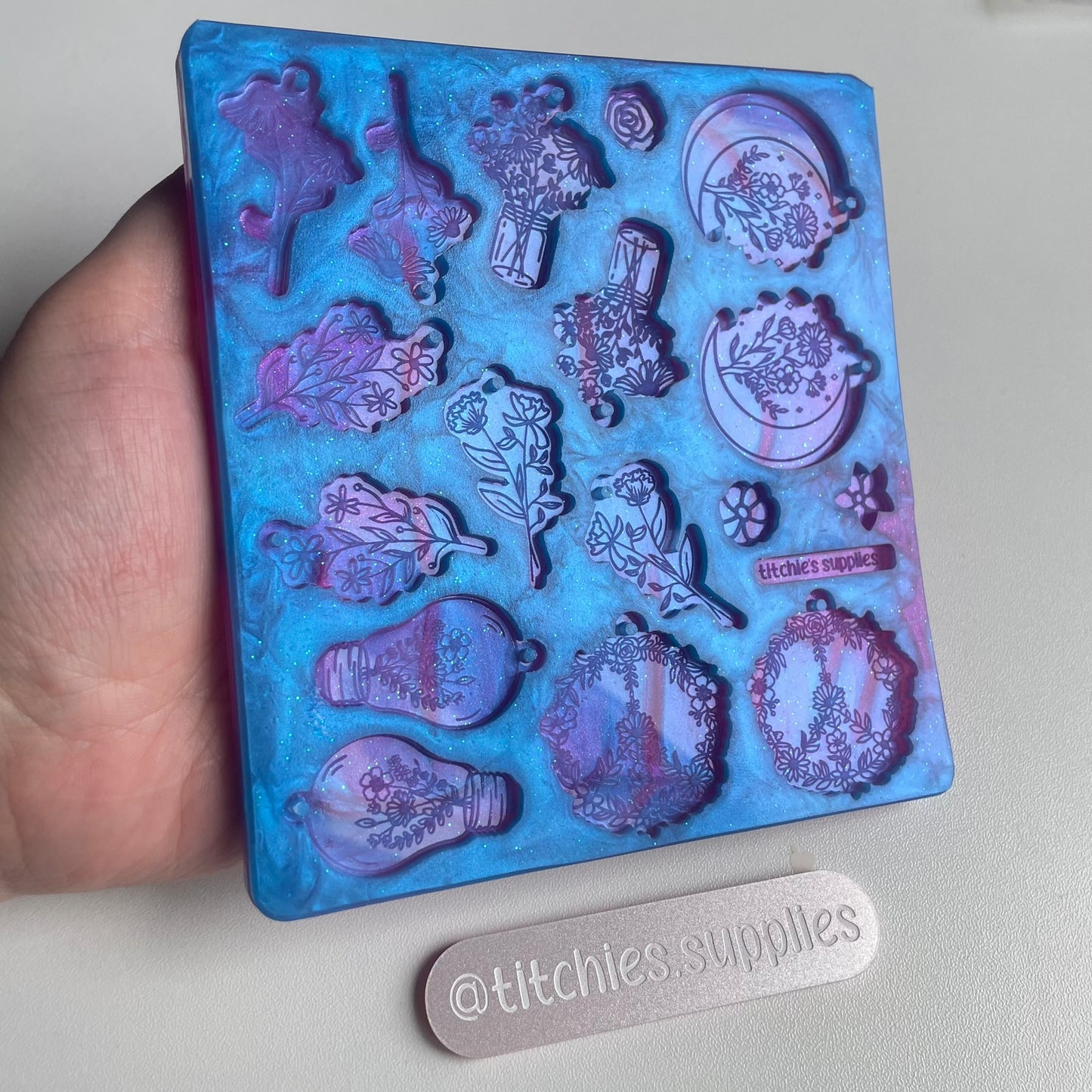 Wildflower Earring Palette Mould