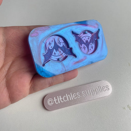 Bat Moon Earring Mould