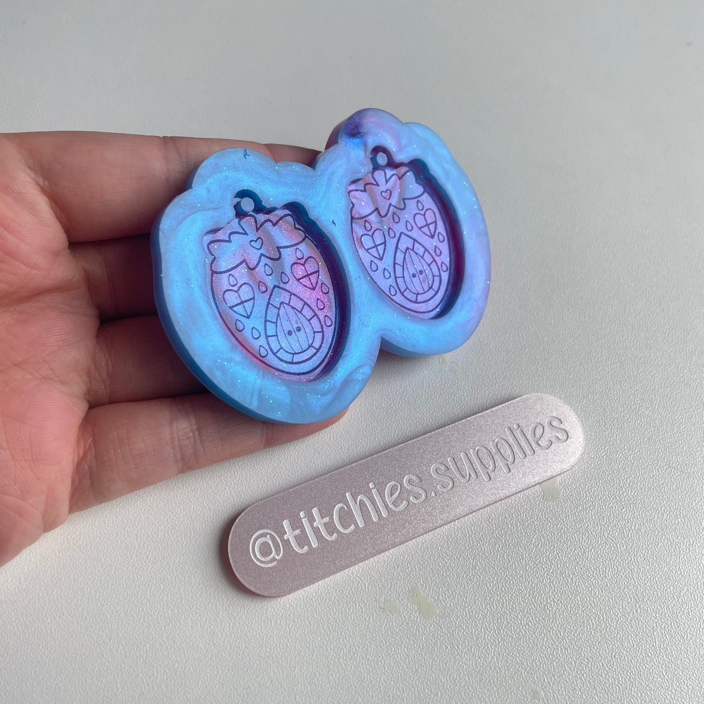 Strawberry Cottage Earring Mould