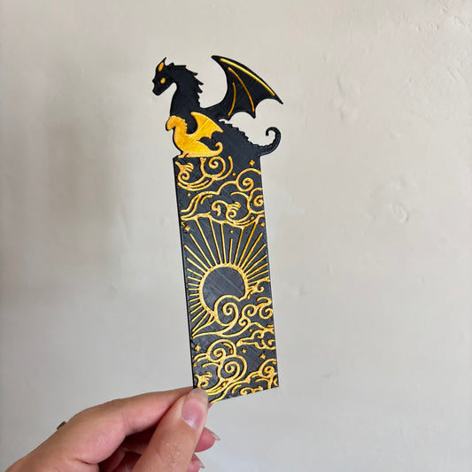 Golden Dragon Bookmark