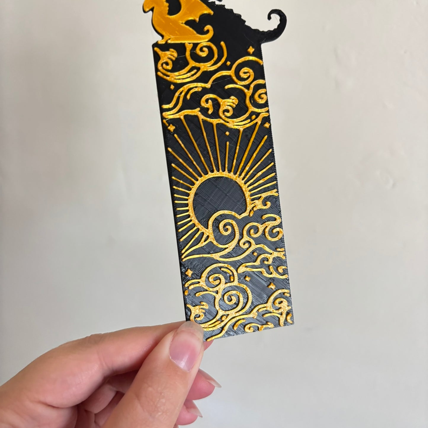Golden Dragon Bookmark