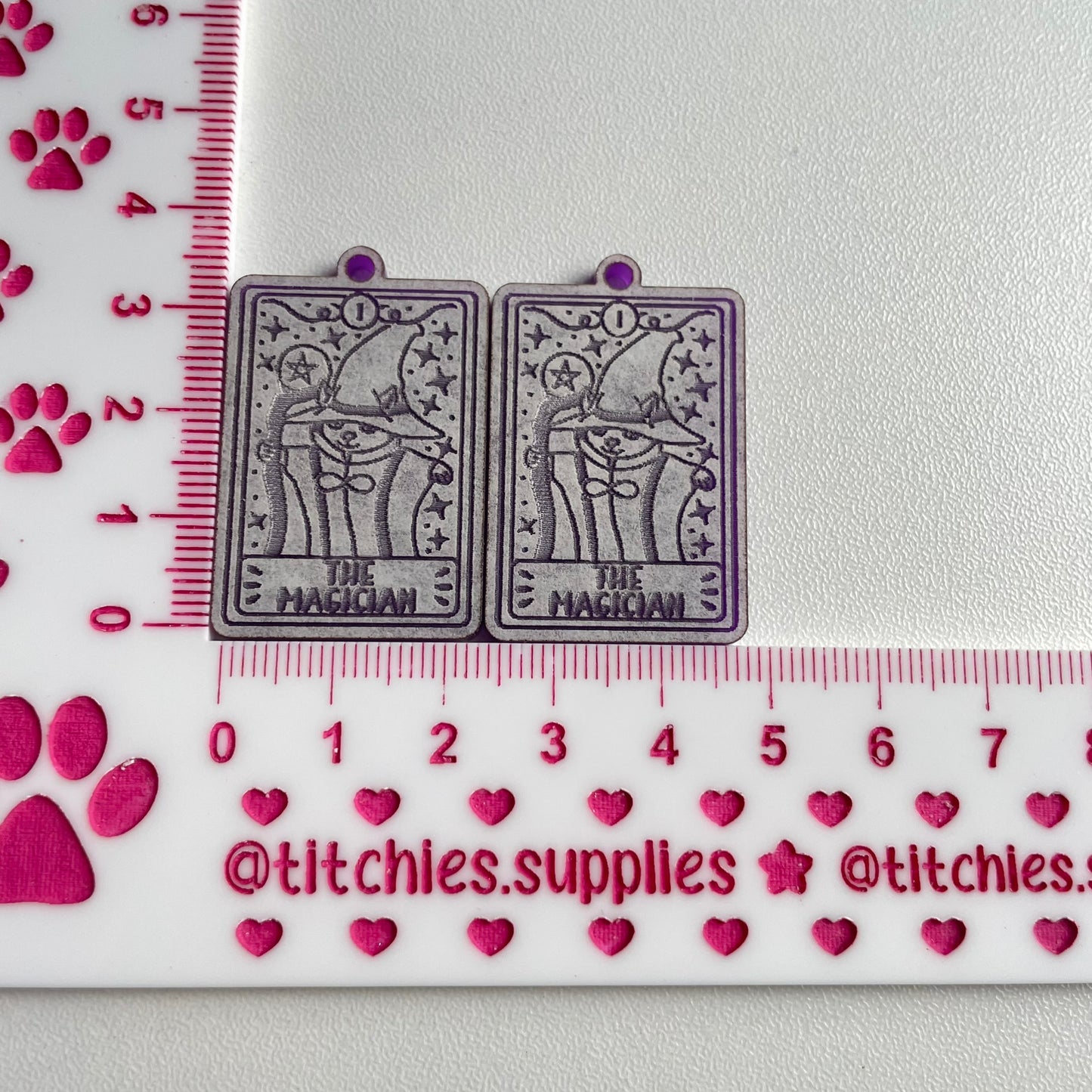 The Magician Cat Tarot Earring Mould