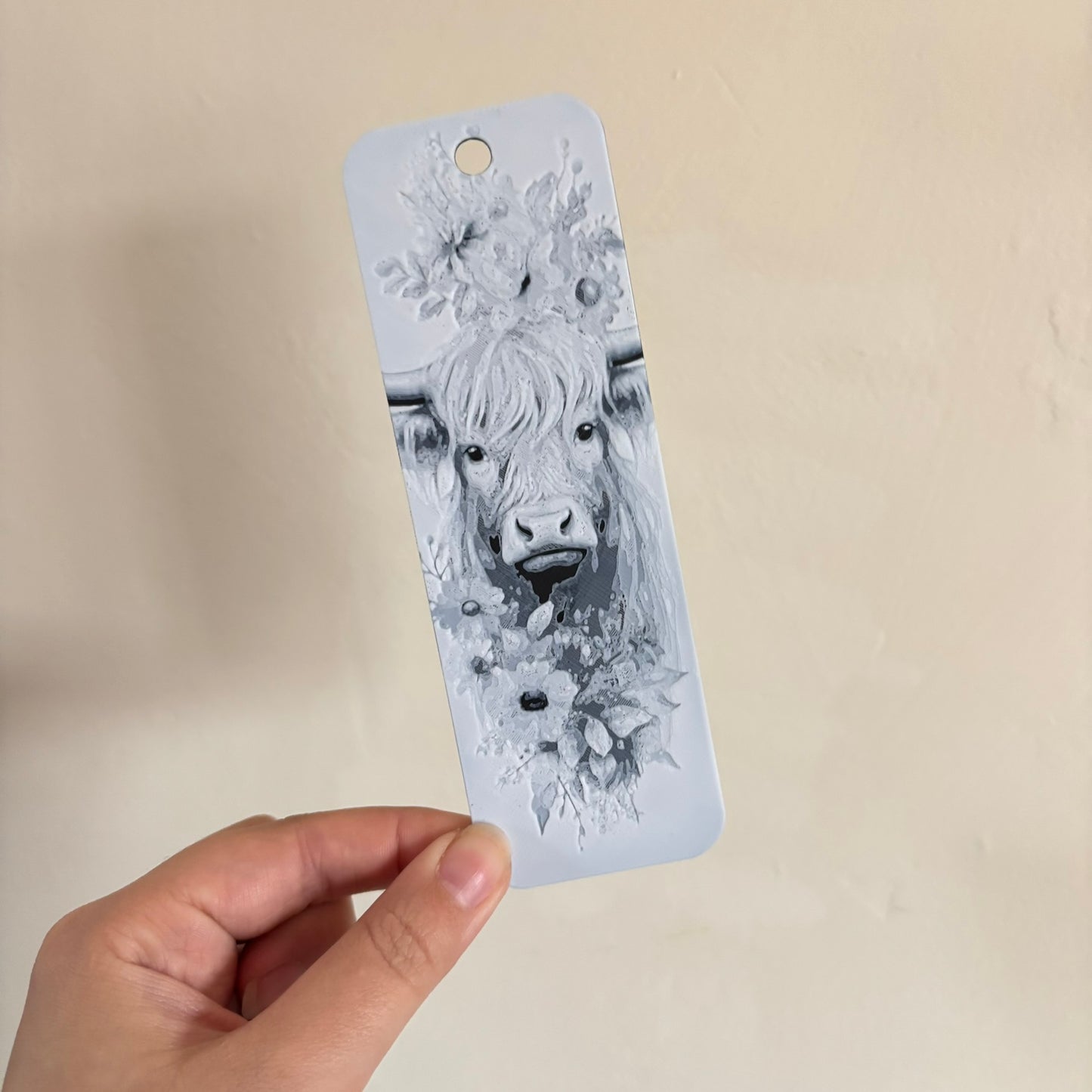 Highland Cow Bookmark