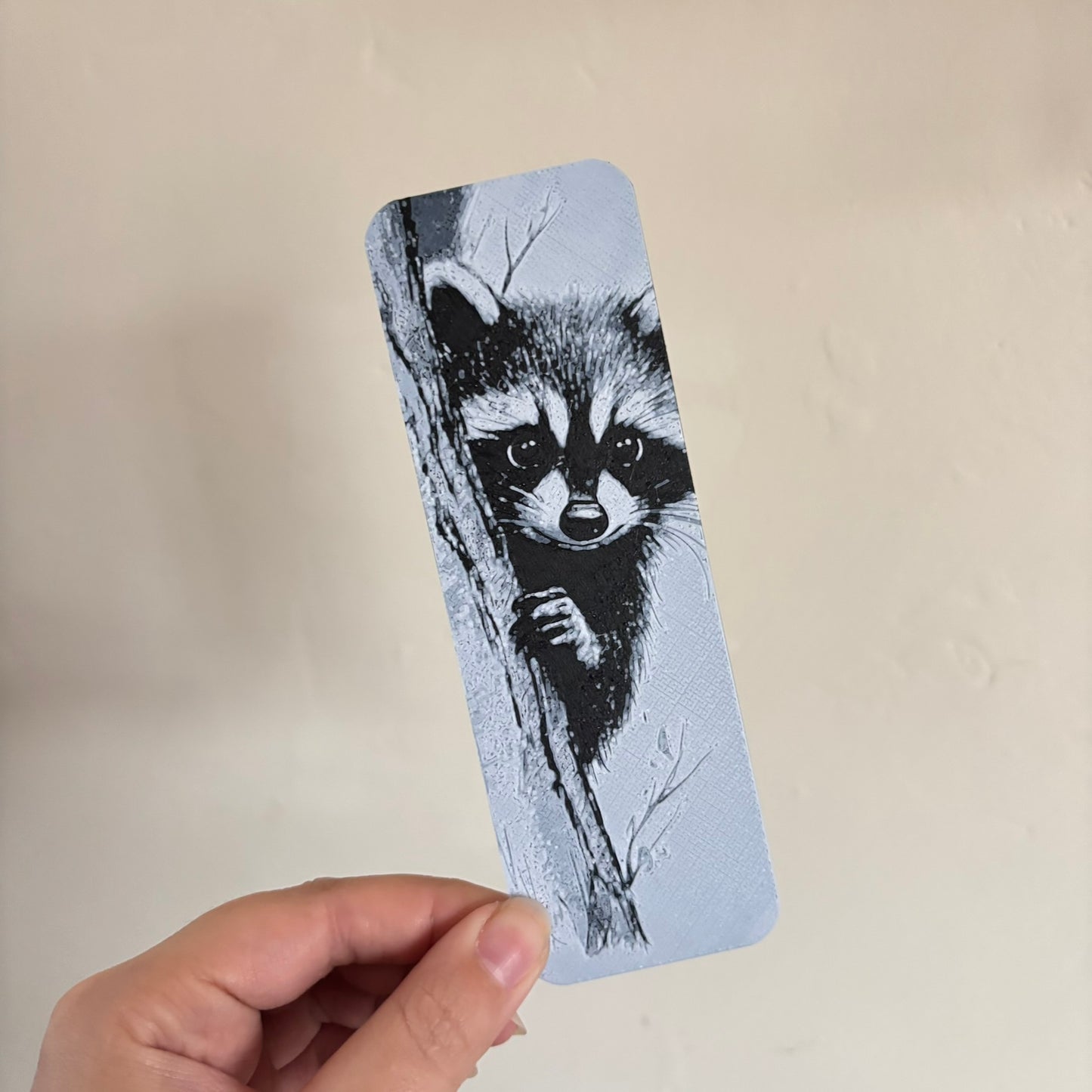 Raccoon Bookmark