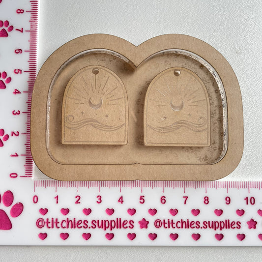 Wave Arch Earring Mould