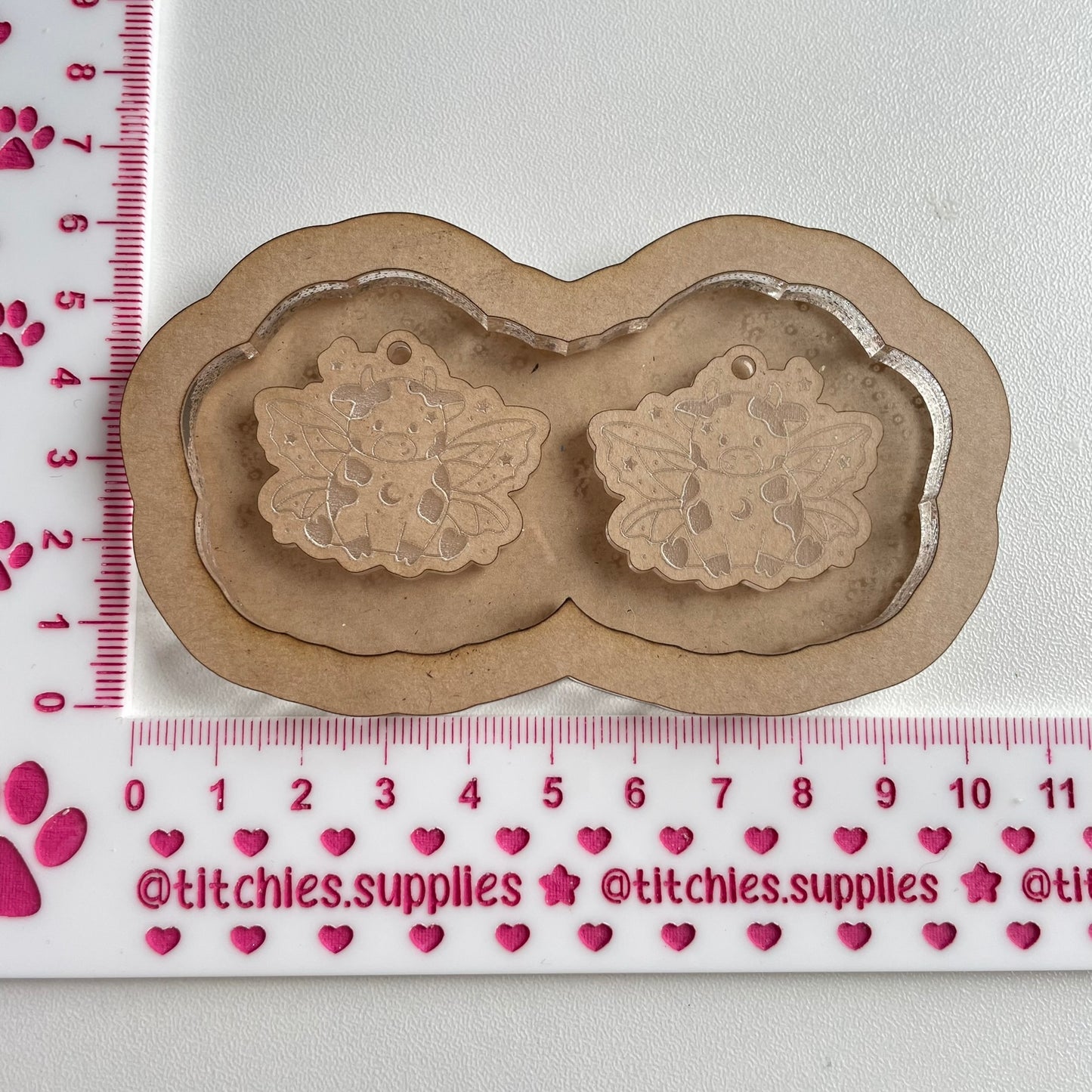 Fairy Cow Earring Mould