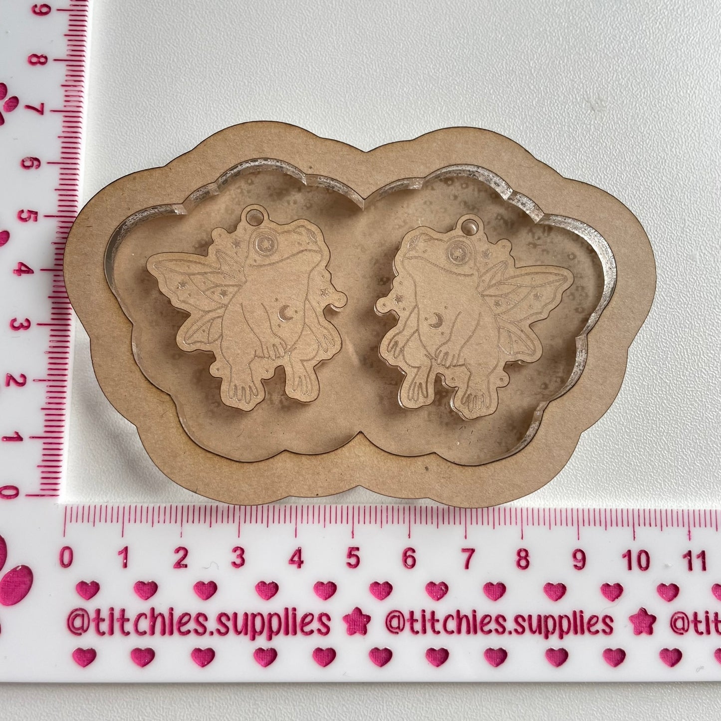 Flying Frog Earring Mould
