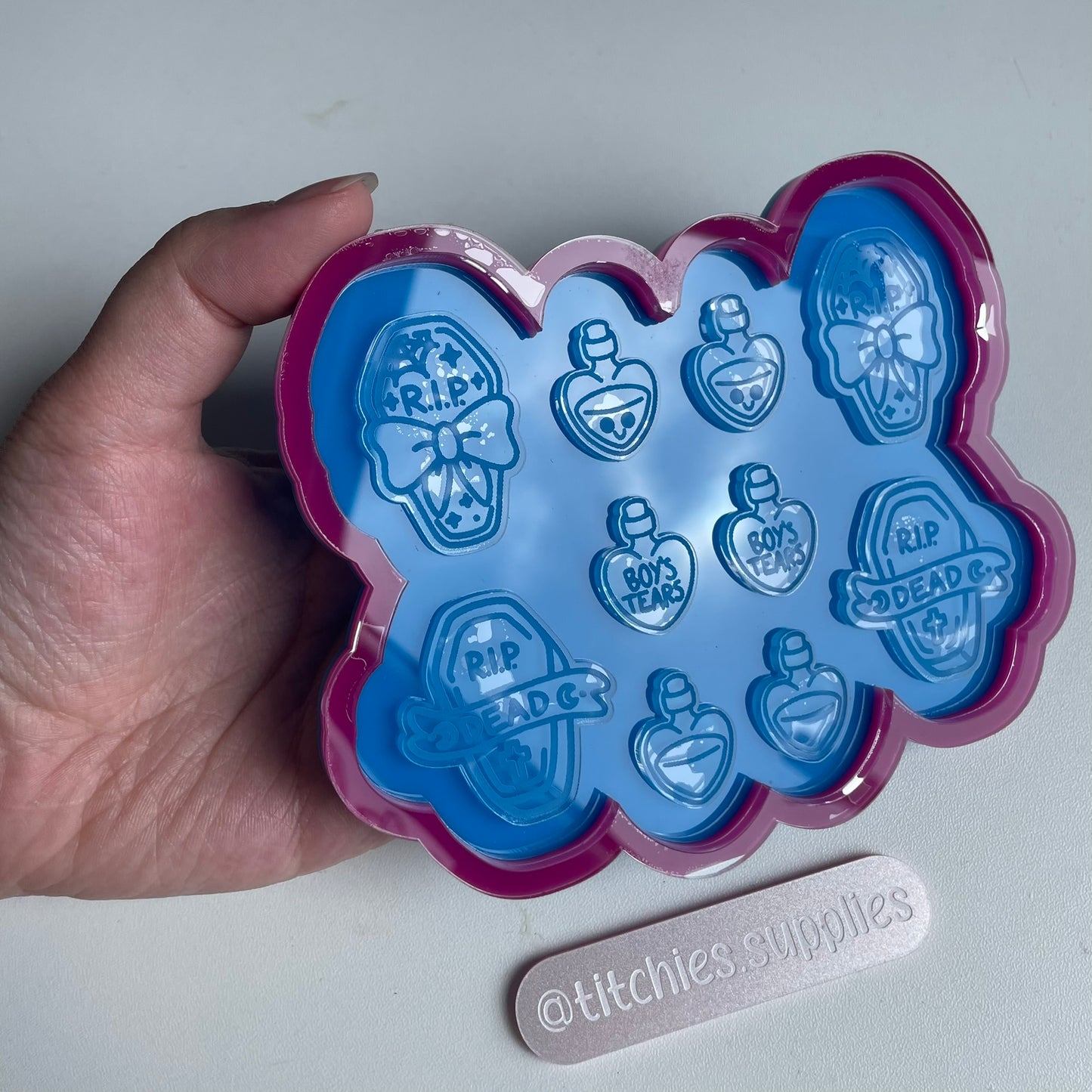 Cute Coffin Palette Mould