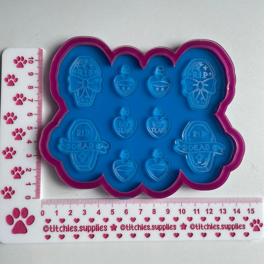 Cute Coffin Palette Mould