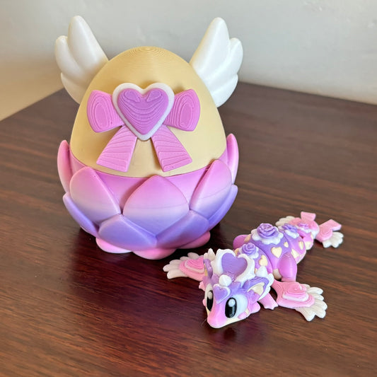 Lovey Fidget Dragon and Egg