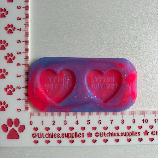 Batty For You Heart Mould