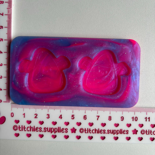 Candy Corn Bat Mould