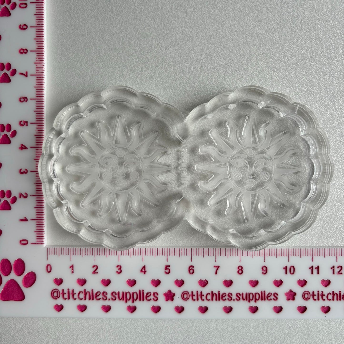 Cosmic Sun Earring Mould