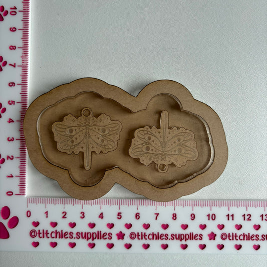 Cosmic Dragonfly Earring Mould