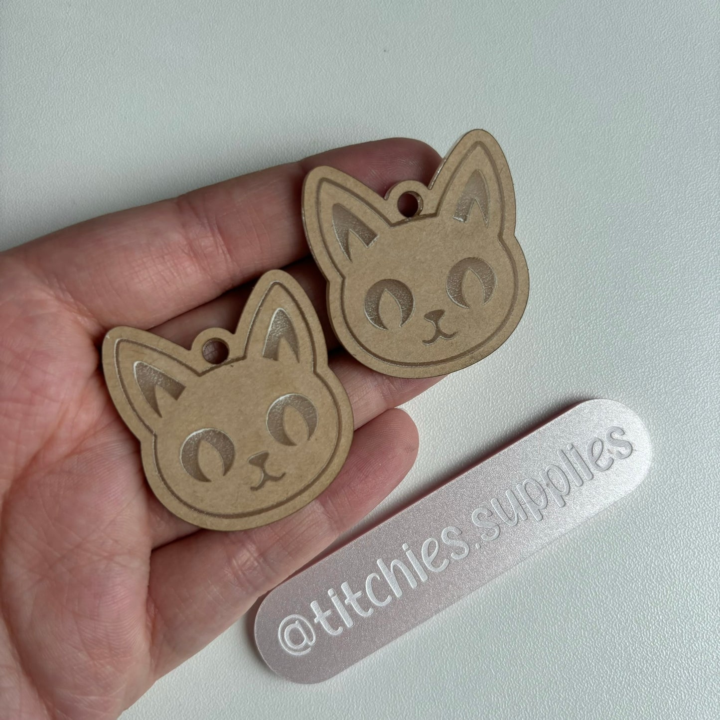Cat Face Earring Mould