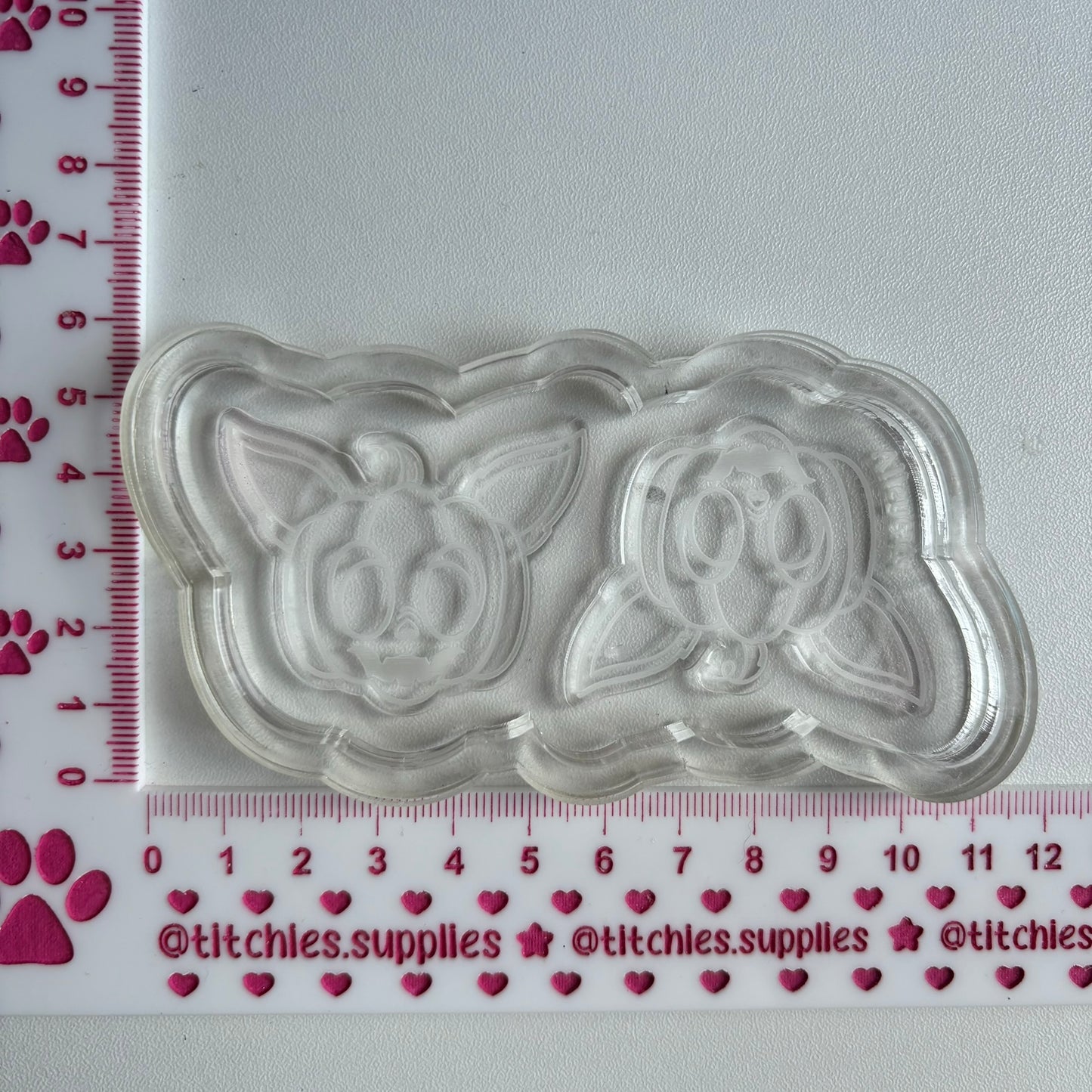 Bat Pumpkin Earring Mould