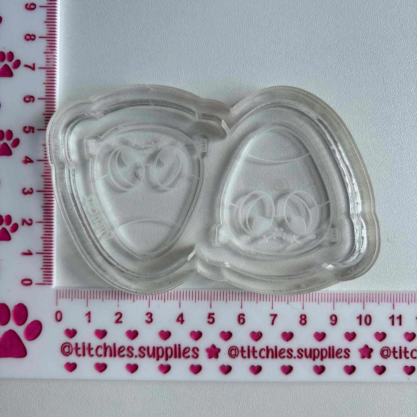 Candy Corn Monster Earring Mould