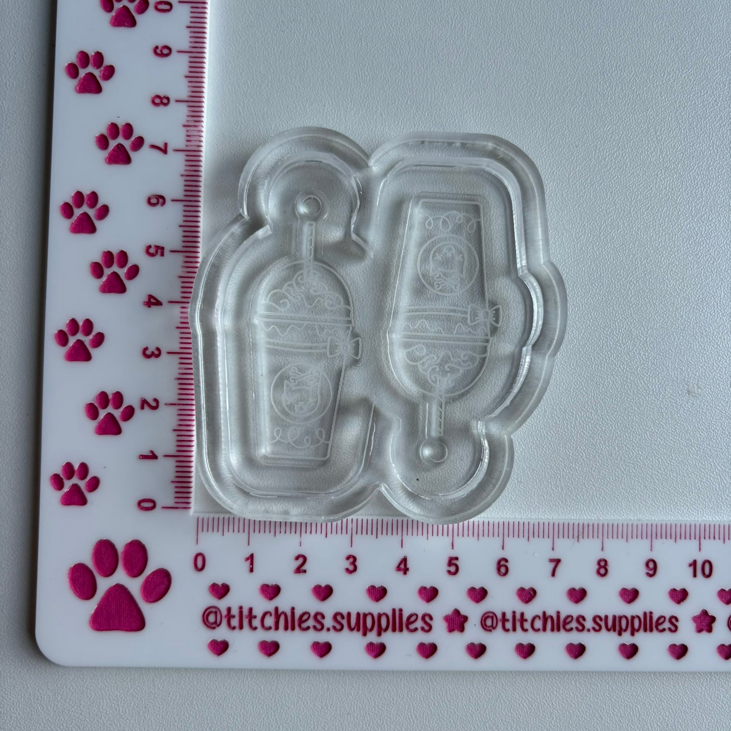 Spooky Milkshake Earring Mould