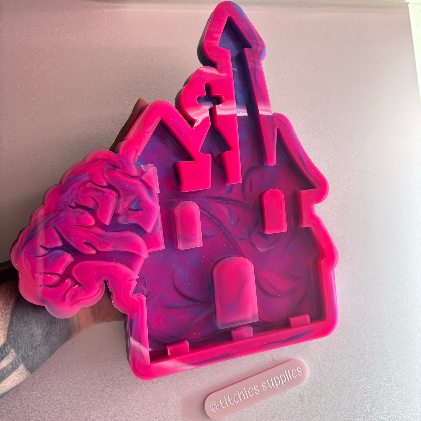 Haunted House Wall Shelf Mould, 10mm Thick