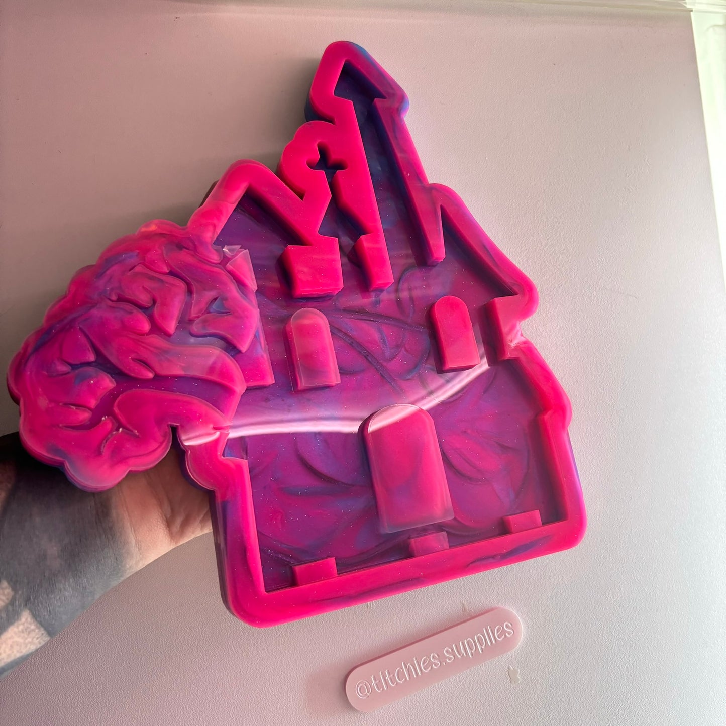 Haunted House Wall Shelf Mould, 10mm Thick