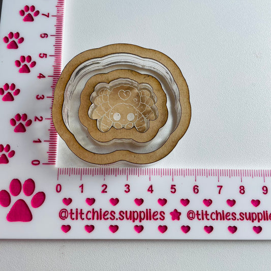 Cute Spider Shaker Mould