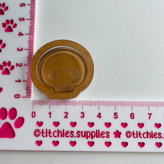 Cute Skull Shaker Mould