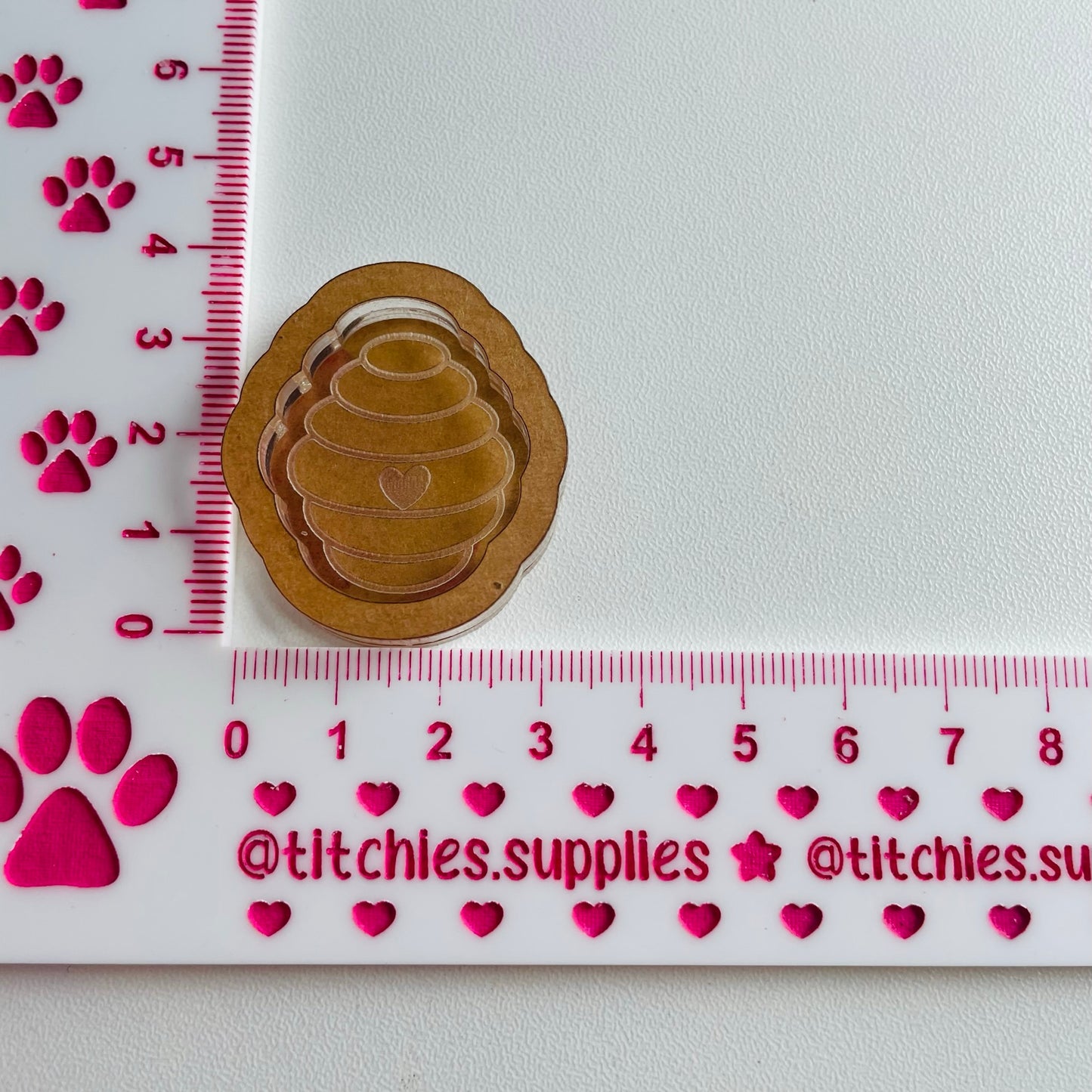 Kawaii Bee Hive Shaker Mould