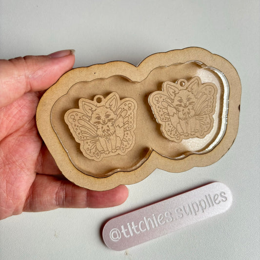 Flying Fox Earring Mould