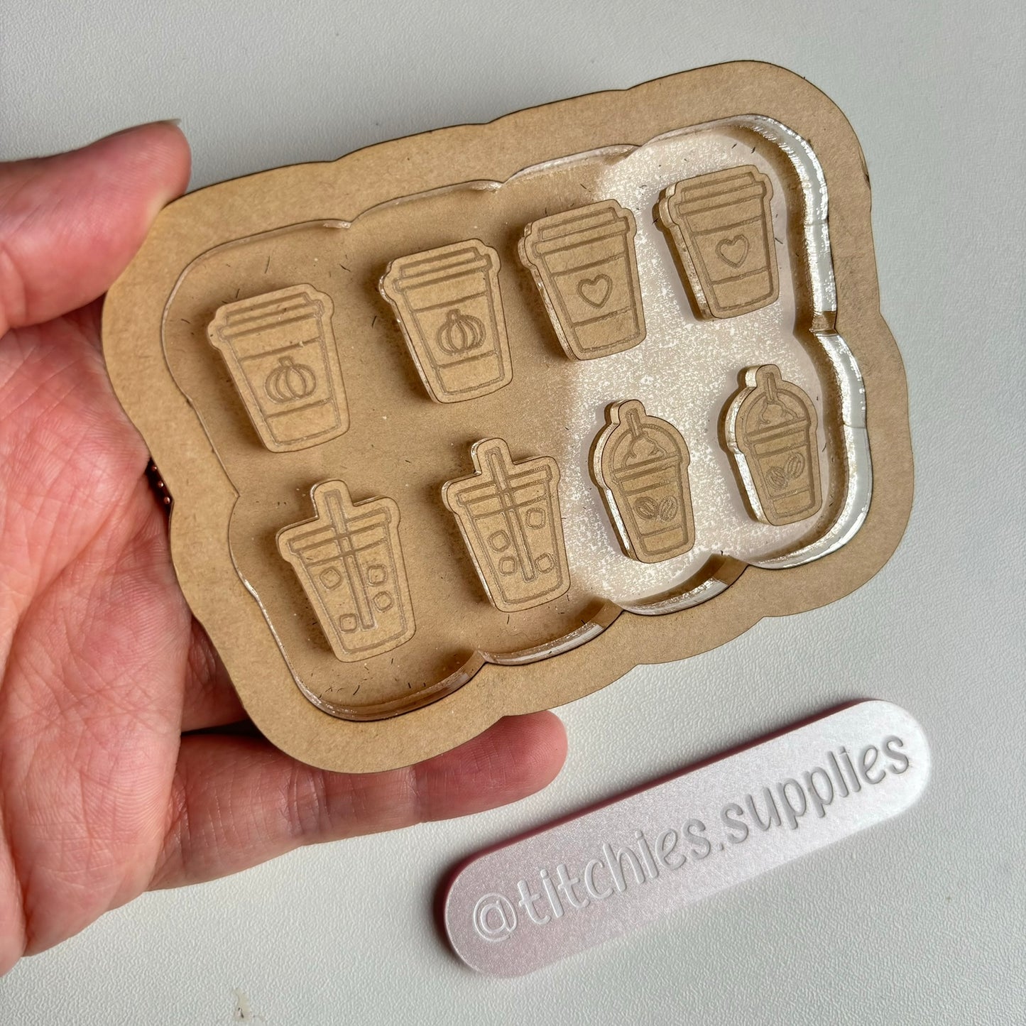 Coffee Cup Stud Mould